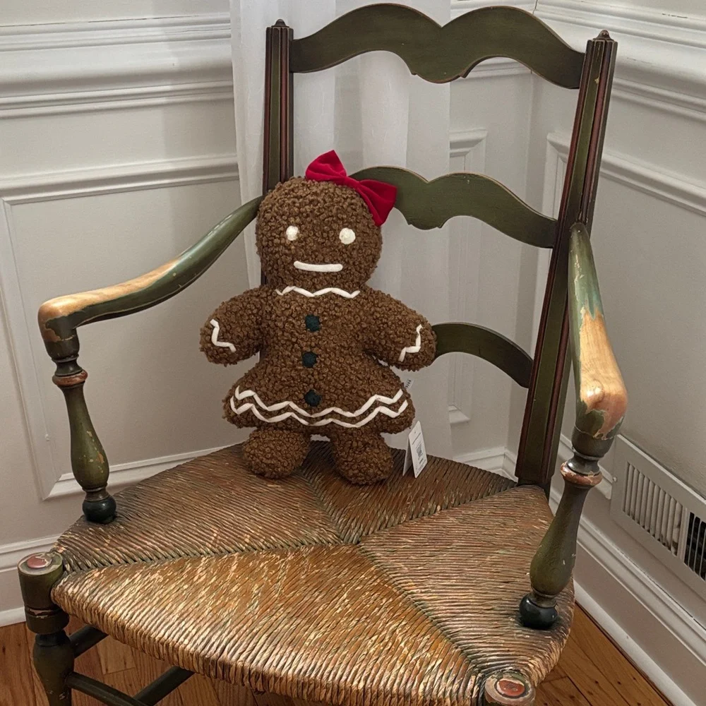 Pottery Barn Ms. Spice Gingerbread Pillow
